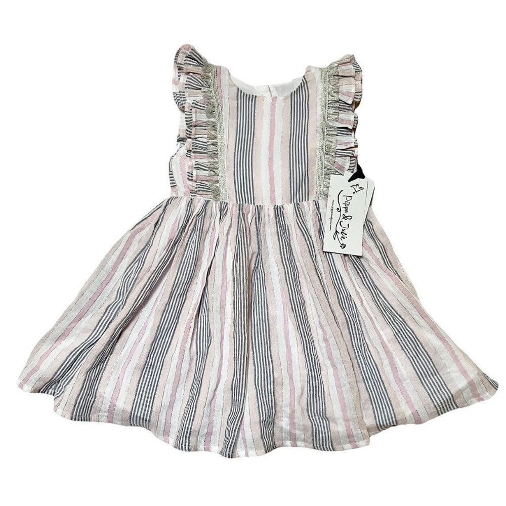 NWT Pippa & Julie Ruffle Dress Size 2T